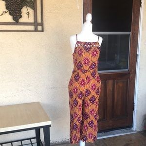 Xhilaration Ana María global treasure jumpsuit